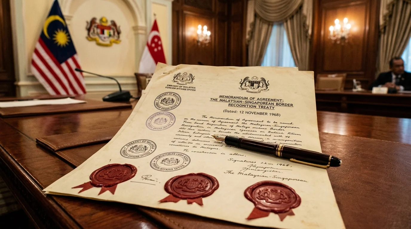 The Malaysia Agreement 1963 diplomatic treaty documents